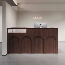 Clothing store cashier antique style childrens clothing store bar counter Internet celebrity womens clothing store cashier table retro front desk small