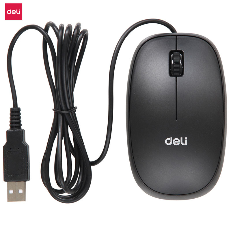 Able 3715 Office High Precision Optical Cable Mouse Mobile Precision Key Persistent USB Plug