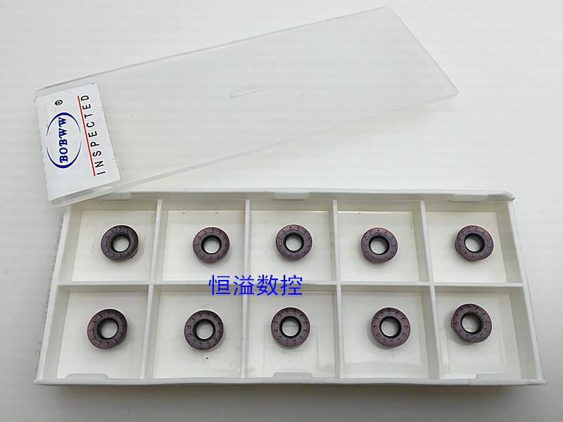 BOBWW R4 round blade RPMT08T2MOE-JS BB915 milling cutter R4 processing stainless steel