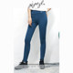 Yjy Elastic Knit High-Waisted Warm Outerwear Leggings Solid Color Skinny Pants Women's Long Pants Yoga Pants Slim Fit