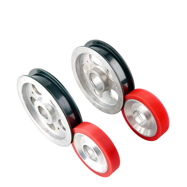 Porcelain spray meter wheel wire cable guide wheel aluminum wheel extrusion extruder equipment accessories meter glue pressure wheel