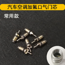 Car air conditioner valve core r134a valve core Car air conditioner fluorine port valve core plus gas nozzle valve core