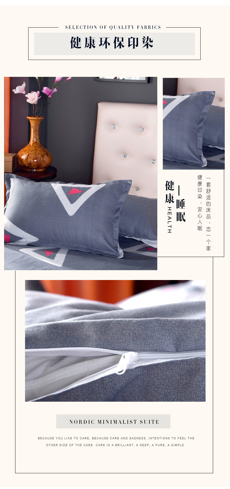 Pillowcase 48 × 74 cặp người lớn đặc biệt dày gối đặt đơn đôi gối đơn giản bốn mùa áo gối