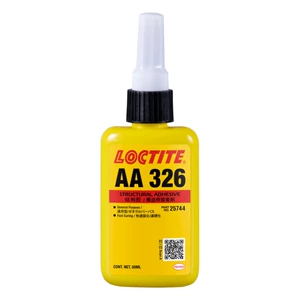 乐泰 [AA326丙烯酸结构胶水汉高Loctite AA326金属玻璃专用胶水50ML]