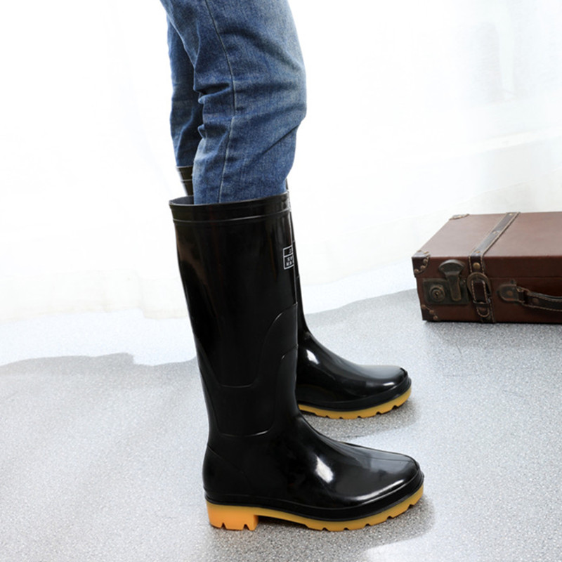 Chaussures - bottes caoutchouc homme - semelle tendon - Ref 959943 Image 14