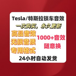 모든 모델의 Tesla/Tesla 잠금 사운드 효과는 정품이며 무손실이며 고품질입니다.