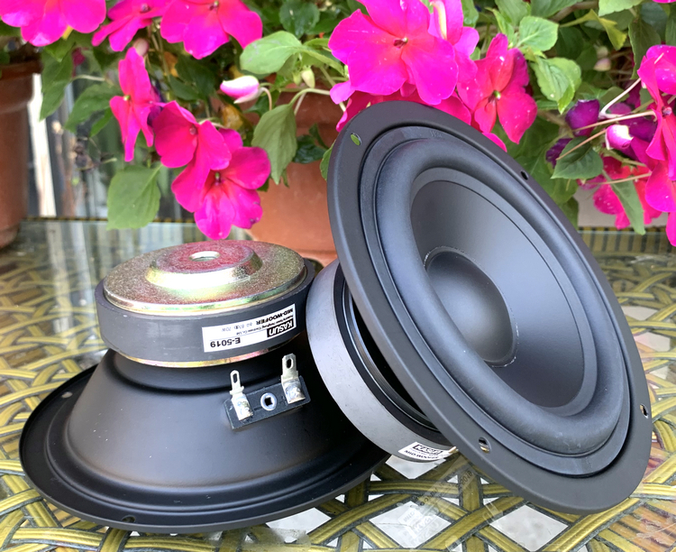 Original Jiaxun E5019 closed 5-inch pure midrange speaker 5-inch bookshelf speaker midrange unit