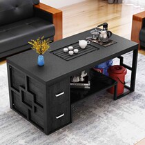 Fire Stones Qigong Fu Tea Table Modern Brief automatic Sheung Shui office tea table New Chinese induction cookware tea table