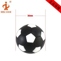 Table ball 36mm coated resin black background white football table football machine table ball hard ball original ball