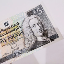 Foreign coin Scotland 5 pound notes True coin Foreign banknotes 2005 Doctors learn to mark 500-year anniversary