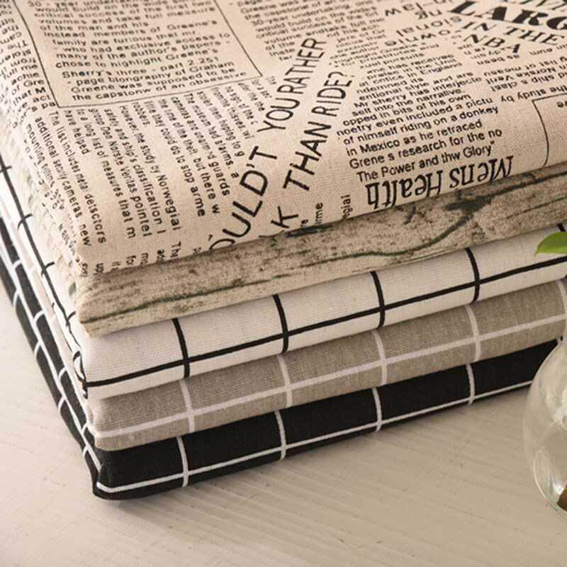 Small tablecloth ins style simple fabric waterproof and oil-proof student cotton and linen picnic cloth desk TV cabinet table mat