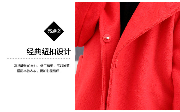 Manteau pour fille en laine - Ref 2161533 Image 23