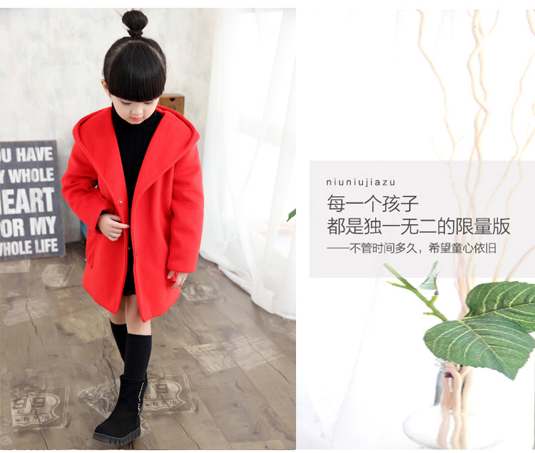 Manteau pour fille en laine - Ref 2161533 Image 9