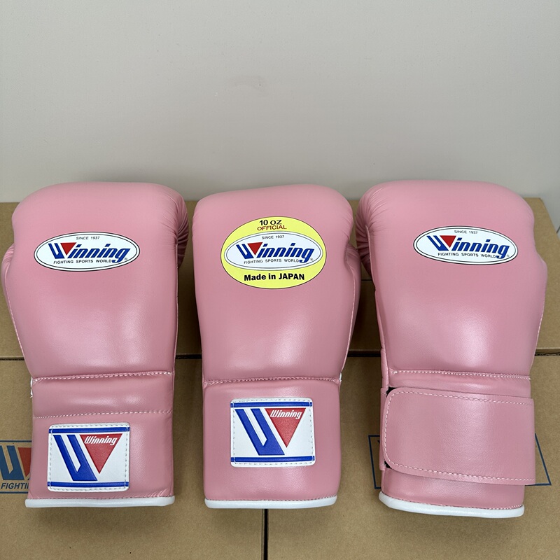 Q17 Pink Winning-Style Boxing Gloves for Boxing, Muay Thai, Fighting, Sanda Competition, Training, and Actual Combat