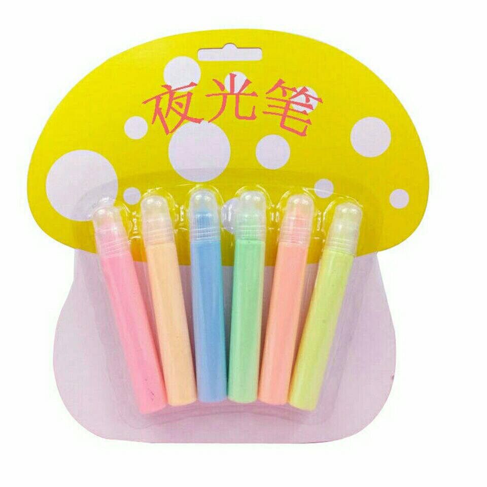 Bubble pen stereoscopic highlighter photo album diy make luminous pen luminous pen luminous 3d bubble at night writing will glow