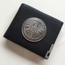 Special Offer S H I E L D Hydra Resident Evil Captain America One Piece Metal Badge Wallet