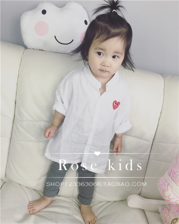 Chemise enfant à manche longue en coton - Ref 2083168 Image 16