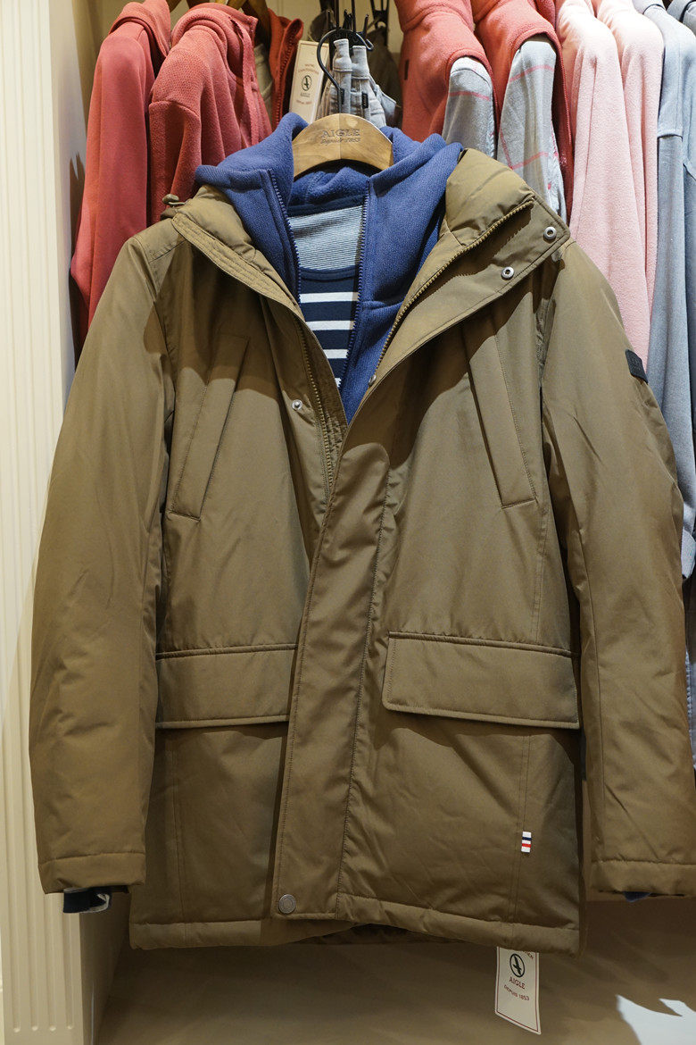 Domestic AIGLE male WD GTX white goose down down coat 8137185011012013 KENT