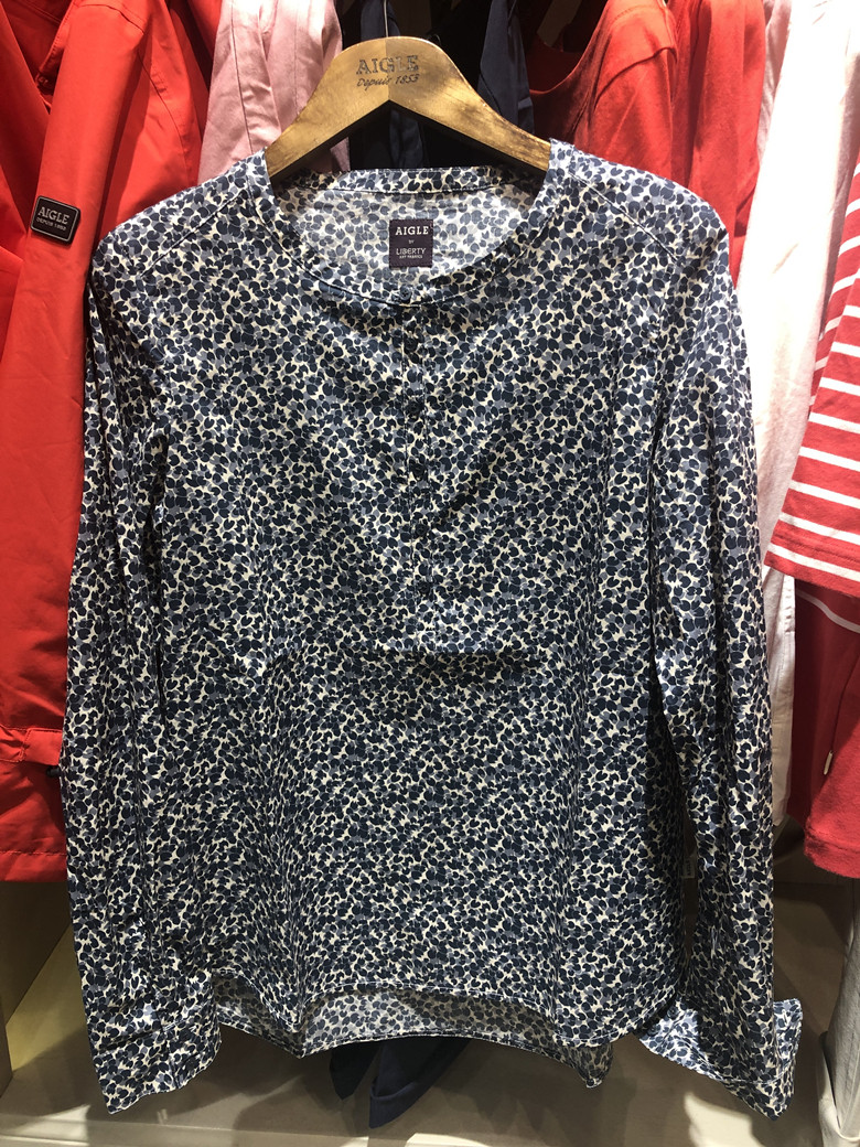 Domestic AIGLE OHCHR Cabinet Women Casual Blouse Shirt H9981 CAMOLY LIB