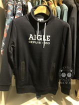 AIGLE Aigo counter domestic female round neck sweater casual top ZSF019J075