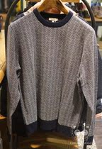 AIGLE Aigo counter domestic male thousand bird bird knit casual top G8432 JARSON