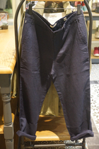 Domestic counter AIGLE AIGLE mens Tencel linen casual trousers 8125180051 TROY