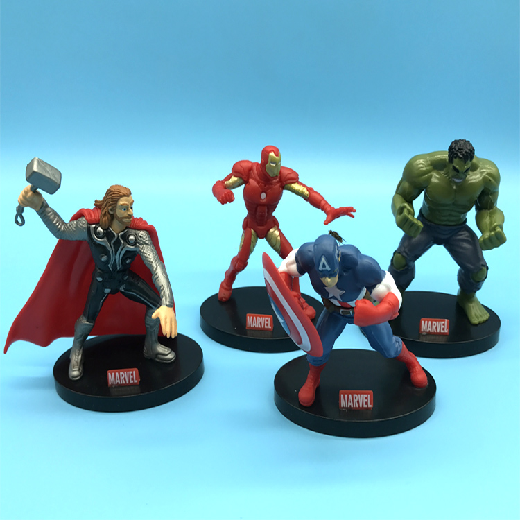 Trang trí bánh Avengers Captain America Trang trí bánh 3D Trang trí bánh cảnh Trang trí bánh - Trang trí nội thất đồ dcor nhà cửa