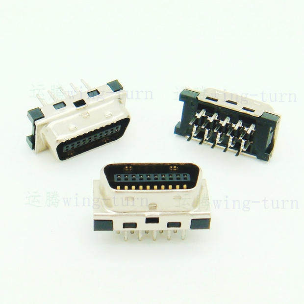 Totem MCD20M-A-180 SCSI20 public inline plate end connector HPCN20 male PCB connector