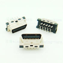 Yunteng MCD20M-A-180 SCSI20 male straight plug-in connector HPCN20 male PCB connector