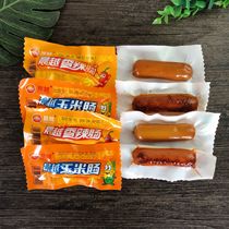  Net celebrity corn hot dog ham spicy crispy sausage Instant spicy hot dog sausage crispy sausage snacks