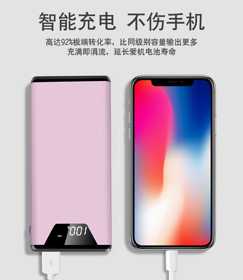 MIUI sạc mỏng kho báu 20000m mAh điện thoại di động phổ biến điện thoại di động của Apple OPPO Huawei vivo nhanh phí - Ngân hàng điện thoại di động pin dự phòng sạc nhanh