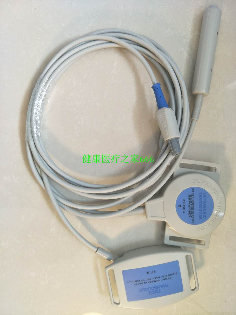 三合一胎监探头适用于胎心胎动宫缩监测 通用型胎监仪配件包邮