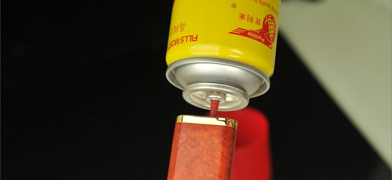 Bình gas chính hãng nhẹ bình lớn phổ quát bình bơm hơi đặc biệt cao độ tinh khiết 280ml bật lửa đẹp giá rẻ