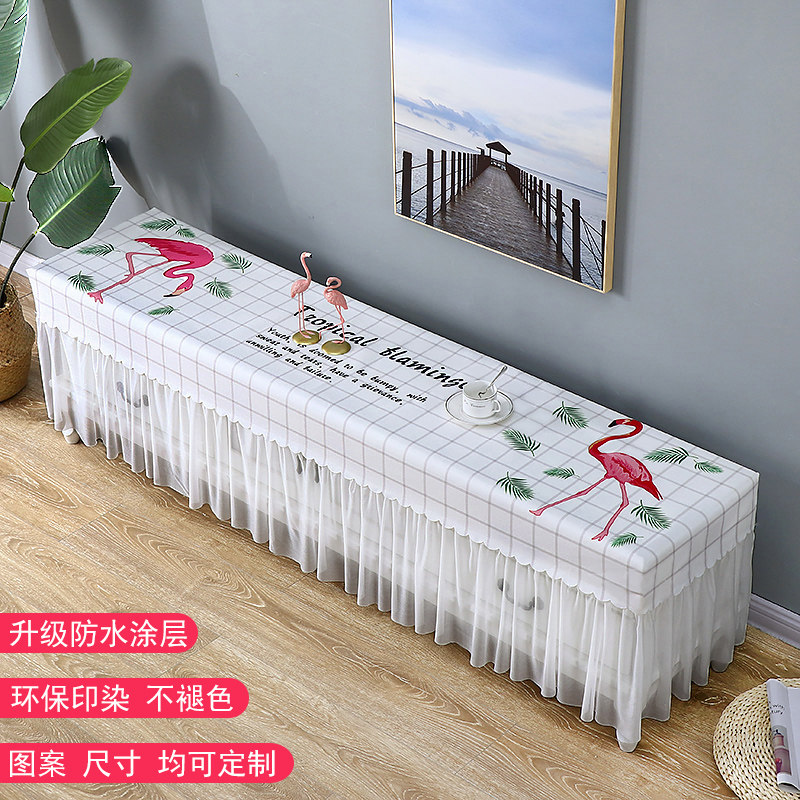 Custom waterproof lace all inclusive TV cabinet cover rectangular living room waterproof tablecloth dust cover Nordic