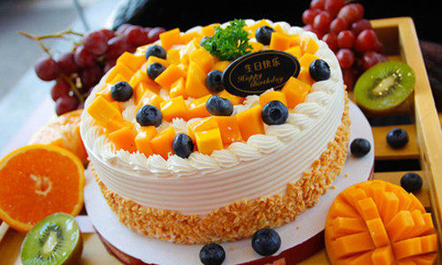 Birthday cake scheduled for Tongcheng Express Guangzhou Yuexiu Lai Wan Haizhu Tianhe Huangpu Logang to distribute the door for free