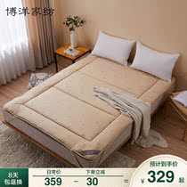 Boyang cotton wool mattress pad Mattress soft mat Double winter thickened household moisture-proof 1 8m pad mattress