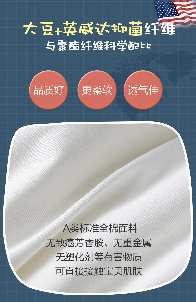 BEYOND博洋 新疆全面 英威达抑菌大豆纤维被 120*150cm 图2