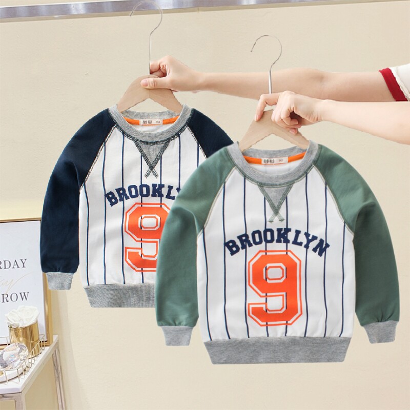 Special counter children's brand discount clearance store 2022 autumn children's clothing sweater pure cotton baby clothes boys long-sleeved trendy