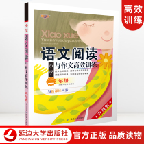 Second grade primary school Chinese reading and writing efficient training grade under the reading comprehension of special training books Grade 2 composition started the talk to write words extracurricular short read new modern exercises every day