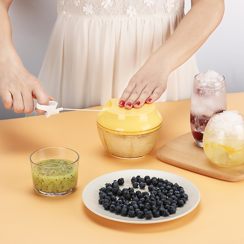 Kitchen cuisine shredders Multi-functional fragrator chopping machine hand pulling style home fruit meat Deputy food garlic Clay Spoiler