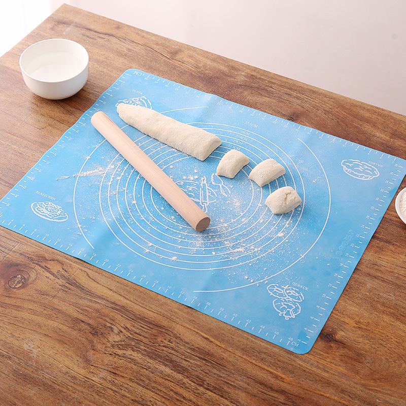 High temperature resistant silica gel mat large number thickened anti-slip baking without dipping into the kneading surface pad and baking tray cushion baking tool