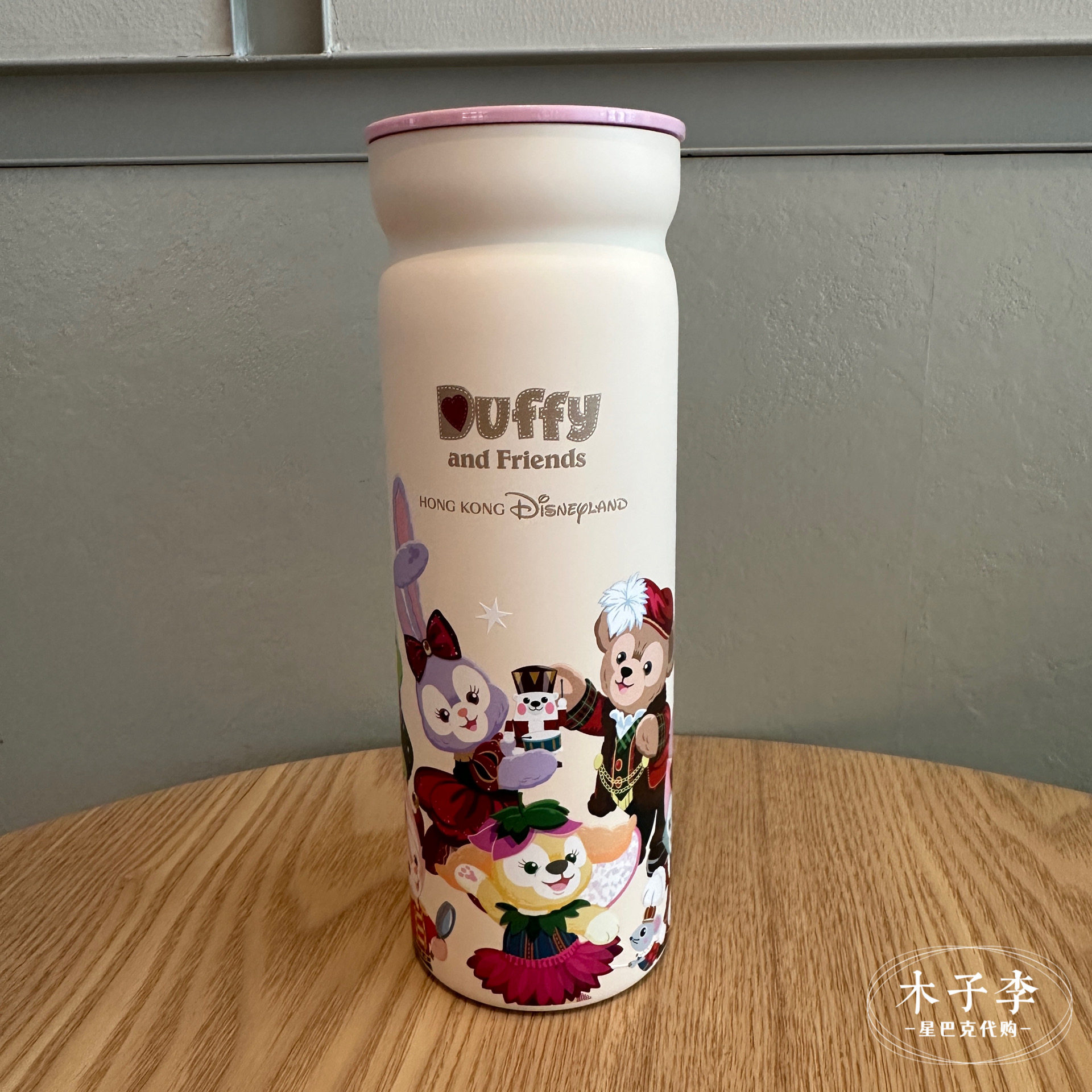 товар из китая 星巴克duffy and friends不锈钢随行杯香港迪士尼星巴克联名杯 Starbucks