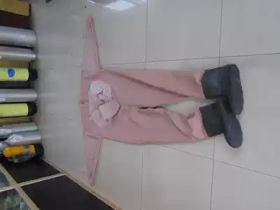 Full body one-piece dry wipe latex wader wetsuit Rubber full fork monkey wetsuit wetsuit