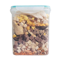 Freeze-dried Cat Food Mixed Chicken Freeze-dried Barrel Quail Small Fish Dry Kitty Freeze-dried Meat Cat Snacks Nutrient Gain 500g