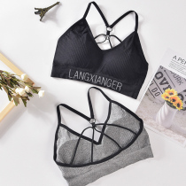 Large size beautiful back bra 200 catties fat mm sling underwear ladies bra 2021 new one summer breathable thin