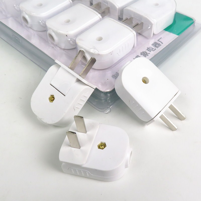 90-degree rotating plug right-angle corner curved ultra-thin wireless plug rotating without wire power high-power diode