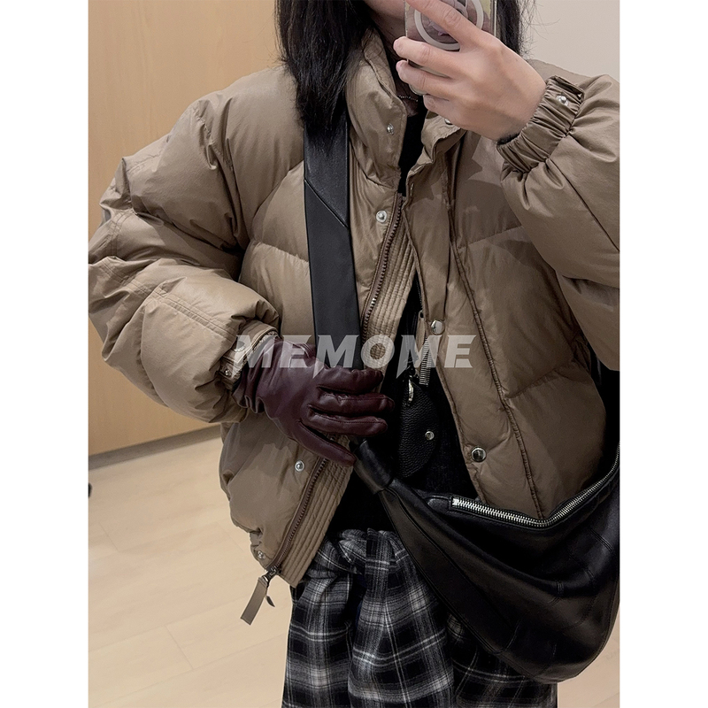 Memome Three-Color Bread-Style down Jacket