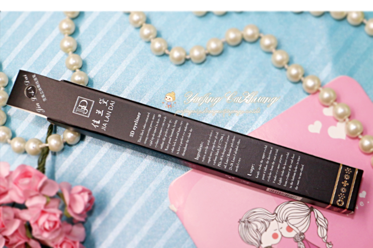 9,9 gói Jia Lan Dai bút kẻ mắt dạng bút kẻ mắt không nở tối màu đen cứng đầu kẻ eyeliner