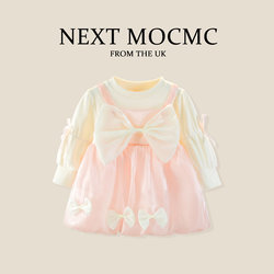 NEXT mocmac baby girl princess dress autumn baby dress Birthday Party dress girl Sweet Dress
