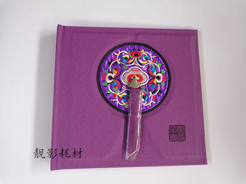 Flowers open with rich and expensive photo of bridal bridal wedding wedding photo album retro style photo book cover